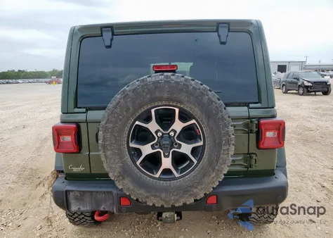 2020 Jeep Wrangler Unlimited Rubicon из США, поврежденный, VIN 1C4HJXFG8LW291720